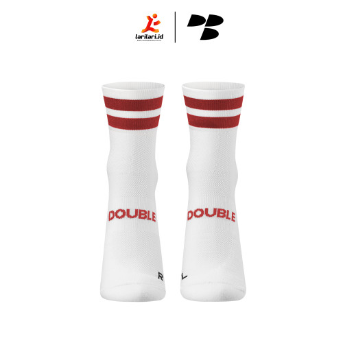 Personal Best Run - Performance Sock - Low Double Slash - Red